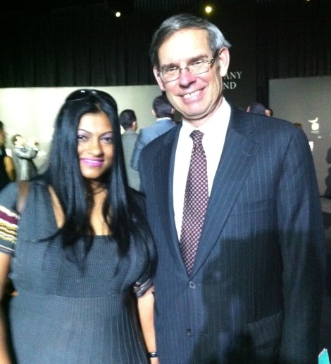 Diva with Michael J. Kowalski, Chairman and CEO of Tiffany & Co
