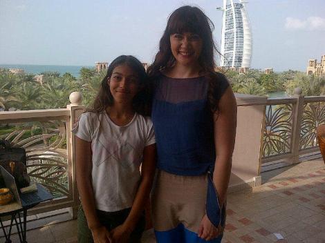 NJD with Sheri Sebbens one of the stars of The Sapphires #DIFF2012